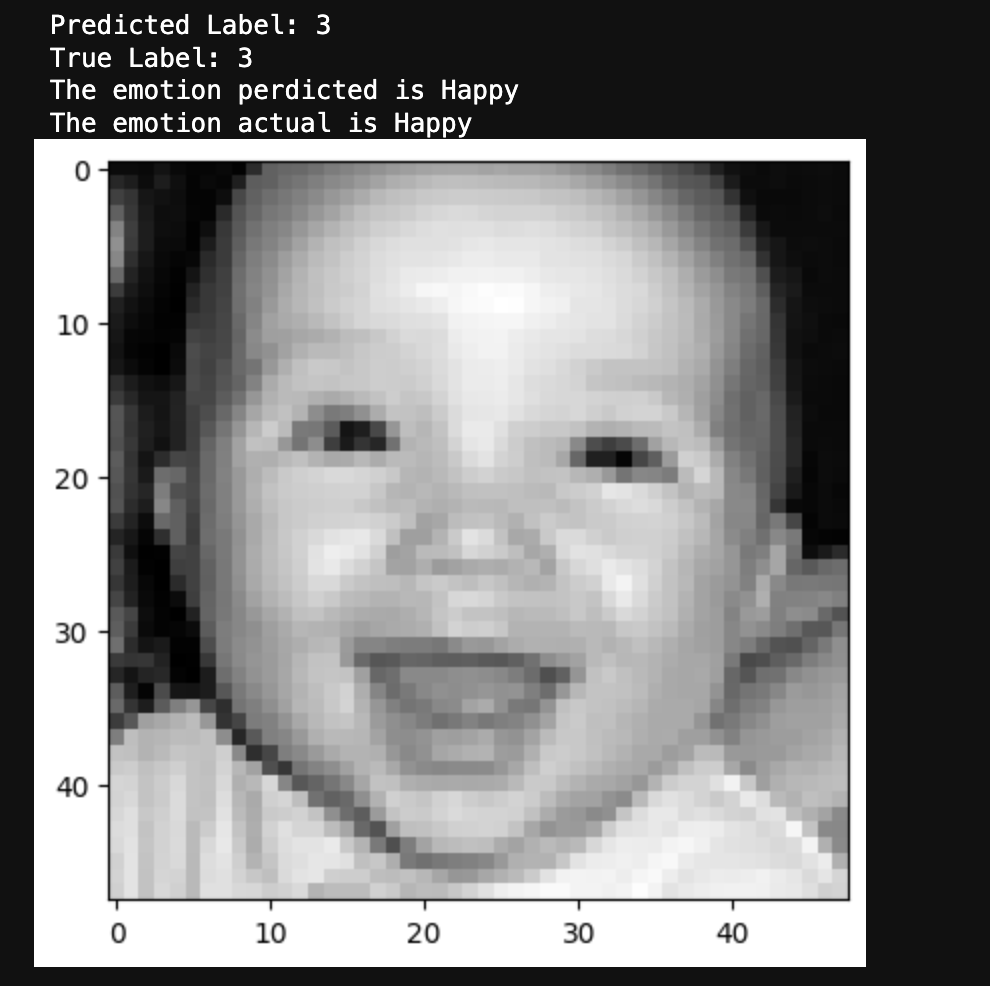 Facial expression recognition ai project